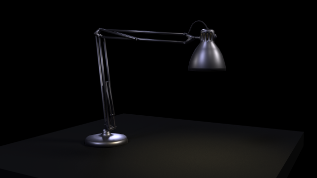 table lamp 3D Model .c4d .max .obj .3ds .fbx .stl .blend 