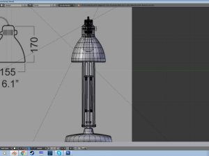 table lamp 3D Model