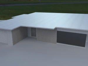 modern house moel 3D Model