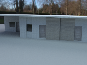 modern house moel 3Dモデル