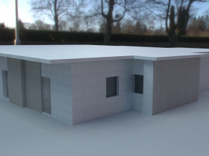 modern house moel 3Dモデル