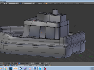 toy ship Modèle 3D