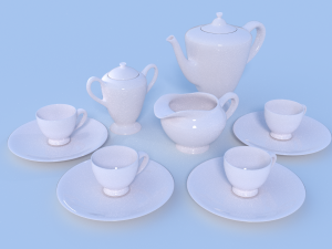 tea service 3D Model