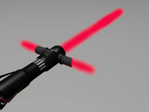 Spada laser low-poly di Kylo Ren di ddla12 Modello 3D