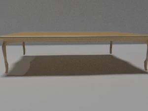wooden table 3D Model