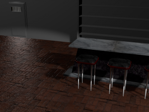modest bar Model 3D
