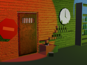 modest bar Model 3D