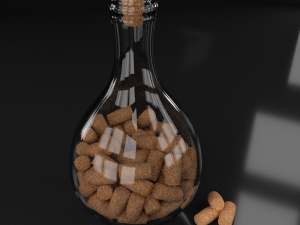 botle Model 3D