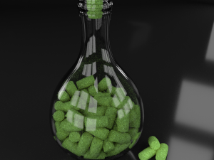 botle Model 3D