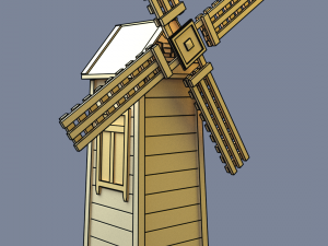 mill Modelo 3D