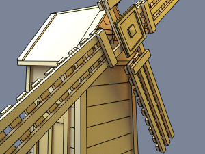 mill 3Dモデル