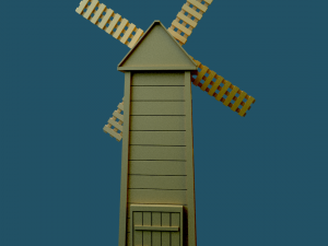 mill 3Dモデル