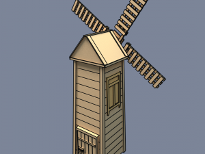 mill 3Dモデル