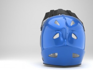 fullface helmet Modelo 3D