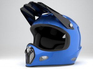 fullface helmet Modelo 3D