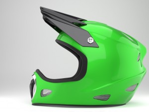 fullface helmet Modelo 3D