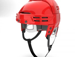 buz hokeyi kaskı modeli 3D Model