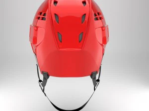 ice hockey helmet model 3D Model
