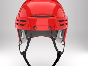 ice hockey helmet model Modelo 3D
