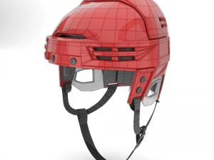 ice hockey helmet model 3D Model