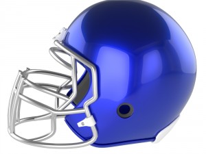 american football helmet 3D Модель