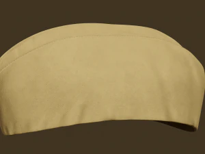 soviet infantry side cap 3D Model