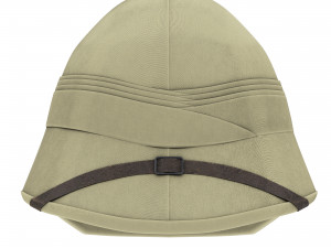 cork pith helmet 3D Model