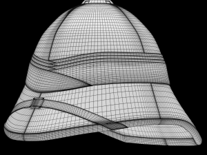 cork pith helmet 3D Model