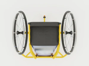 paralympic wheelchair 3D Model