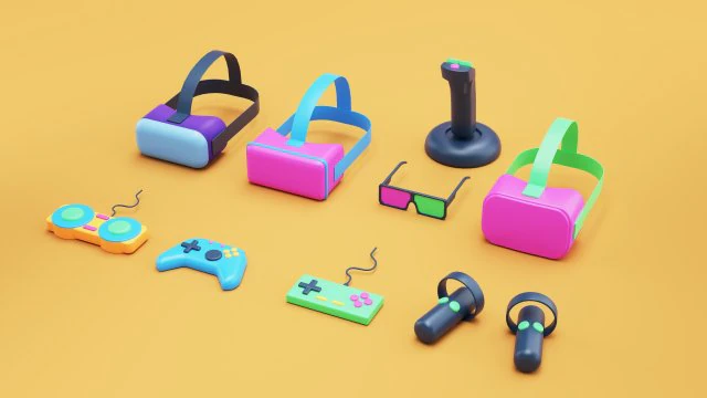 games equipment simple 3d style 3D Model .c4d .max .obj .3ds .fbx .stl .blend 
