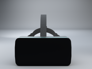 vr goggles headset simple 3D Model