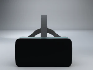 vr goggles headset simple 3D Model