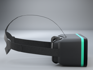 vr goggles headset simple 3D Model