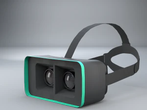 vr goggles headset simple 3D Model