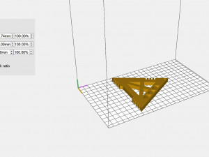 triangle cyberpunk earrings pendant jewelry design Model Cetak 3D