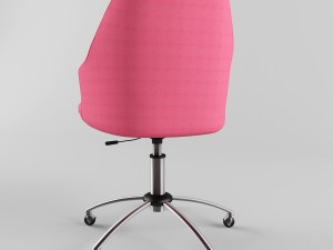 tufted desk chair Modelo 3D