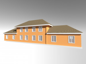 house layout archicad Model 3D