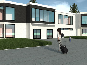 civil building archicad Modèle 3D