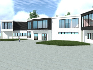 civil building archicad Modèle 3D