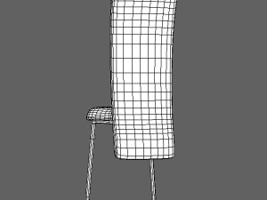dining chair 3D 模型