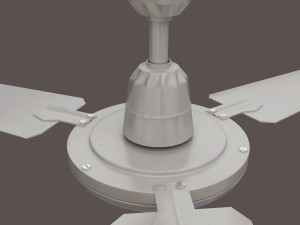 ceiling fan 3D मॉडल