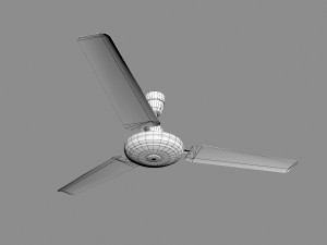 ceiling fan 3D मॉडल