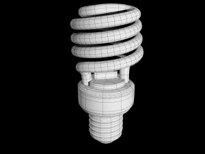 cfllightbulb Model 3D