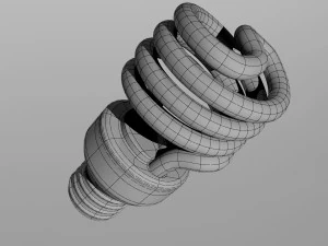 bombilla Modelo 3D