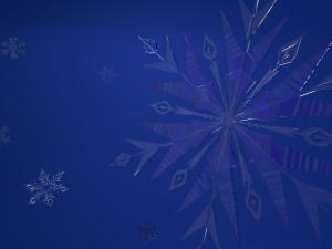 frozen snowflakes 3Dモデル