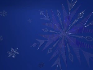 frozen snowflakes 3D Model