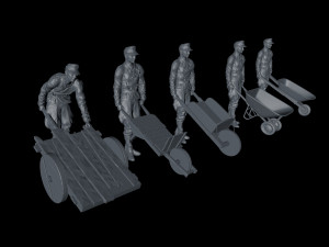 ww2 german soldiers pioniere part 1 Modello di stampa 3D