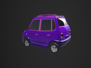 cartoon car 3D-Modell