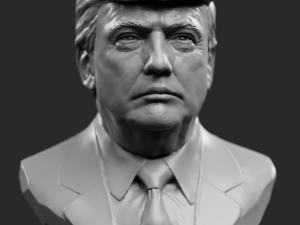 donald trump Modelo de impresión 3D