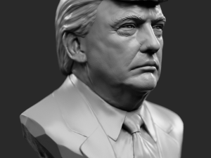 donald trump Modelo de impresión 3D